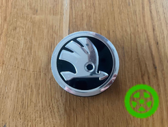 Оригинальный колпачок на диски Skoda 5JA601151