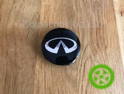 Infiniti Center Cap for Mazda Wheels (2847  | G22C-37-190A) – Black – 56mm / 57mm