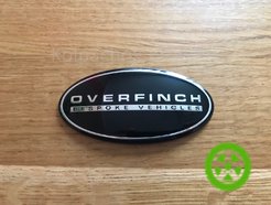 Эмблема надпись Overfinch Bespoke Vehicles
