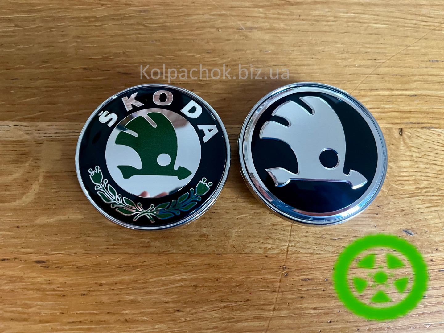 Ковпачок Skoda для дисків Volkswagen 5G0601171 | 5H0601171 (65мм / 56мм)