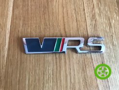 Эмблема надпись шильдик VRS Skoda