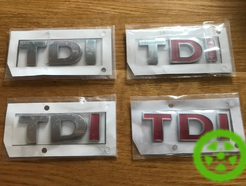 Эмблема надпись шильдик TDI