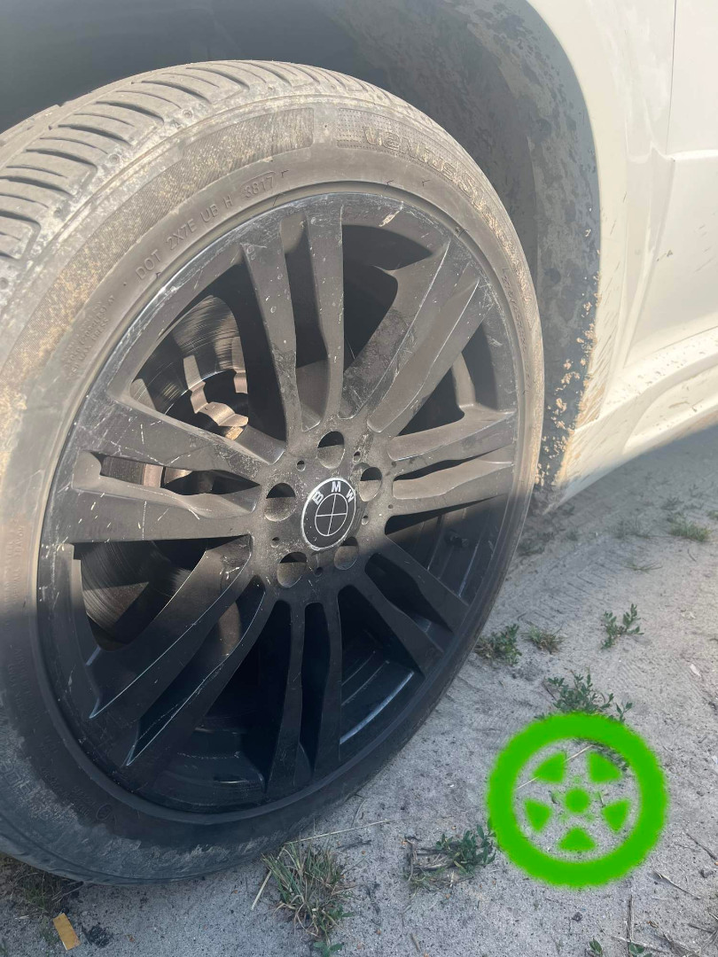 Ковпачки на диски BMW 36131180419 (чорні 68/65)