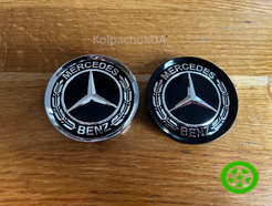 Колпачок на диски Mercedes N32 (64мм  / 61мм) - для Alutec, Rial, Platin