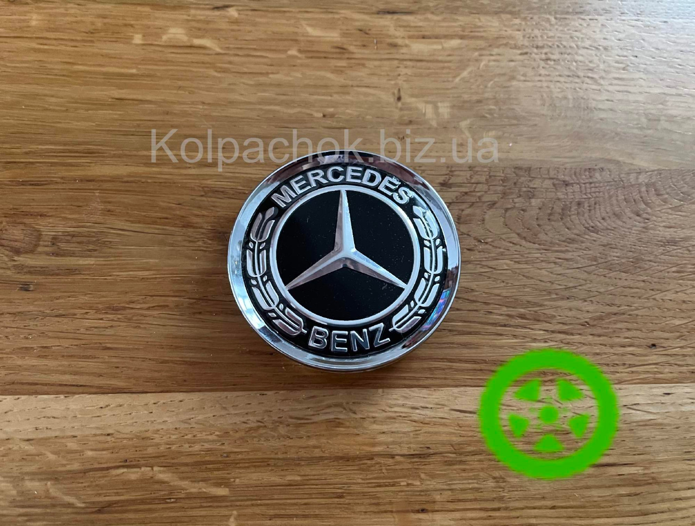 Ковпачок диска Mercedes N32 (64мм / 61мм) — для Alutec, Platin, Rial