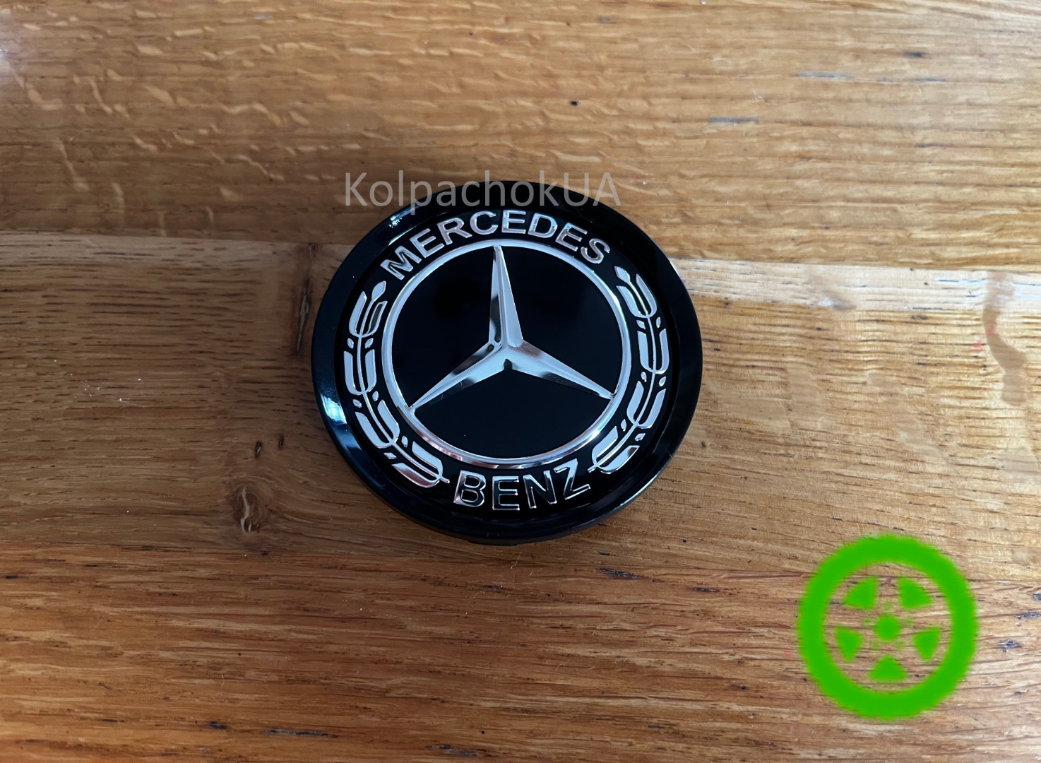 Ковпачок диска Mercedes N32 (64мм / 61мм) — для Alutec, Platin, Rial