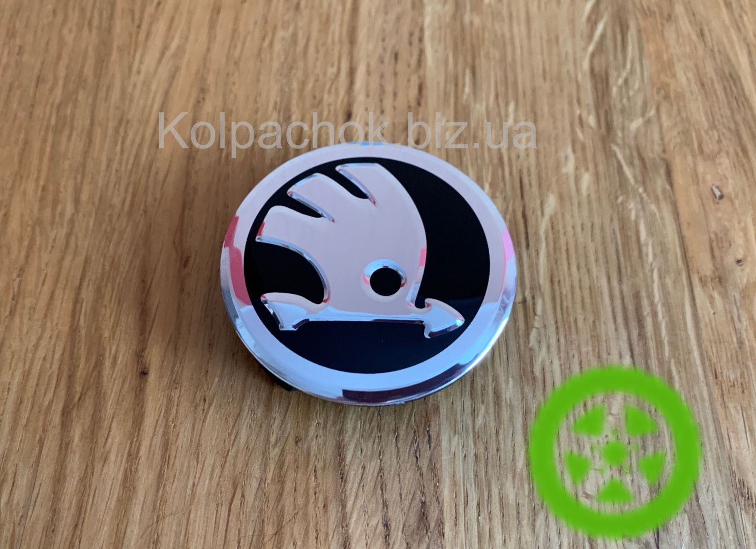 Колпачок Skoda на диски Borbet 74404