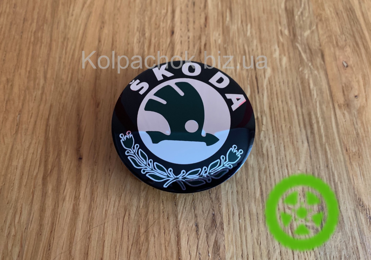 Колпачок Skoda на диски Borbet 74404
