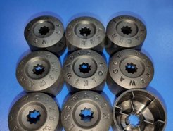 Колпачки на секретные болты Volkswagen 3C0601173A (оригинал)