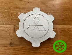Original center caps for alloy wheels Mitsubishi H025 RIM