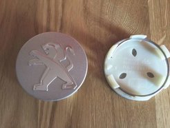 Wheel center caps Peugeot 9678191677