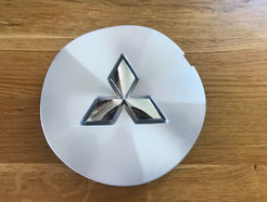 Wheel center Caps Ronal 0030274 MZ312817 with Mitsubishi Logo