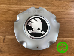 Колпачки с логотипом Skoda на диски Seat 1M0601149P