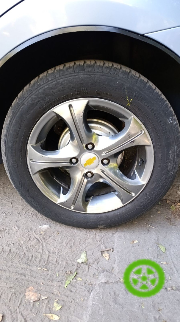 Ковпачок для  дисків Chevrolet (60-56мм)