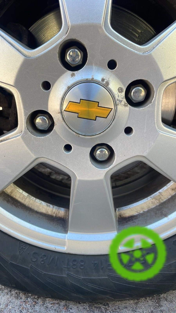 Ковпачок для  дисків Chevrolet (60-56мм)
