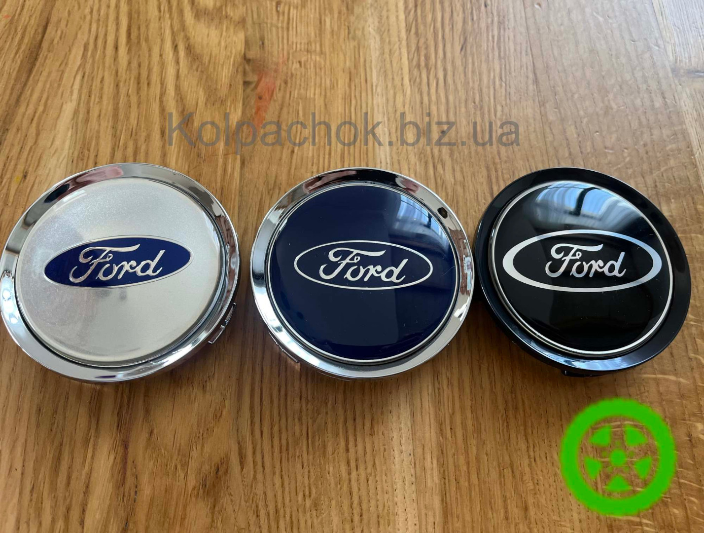 Колпачок на диски Ford (74мм  / 70мм)  - для Brock, Rial, Dezent