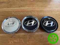 Колпачок на диски Hyundai (74-70мм)
