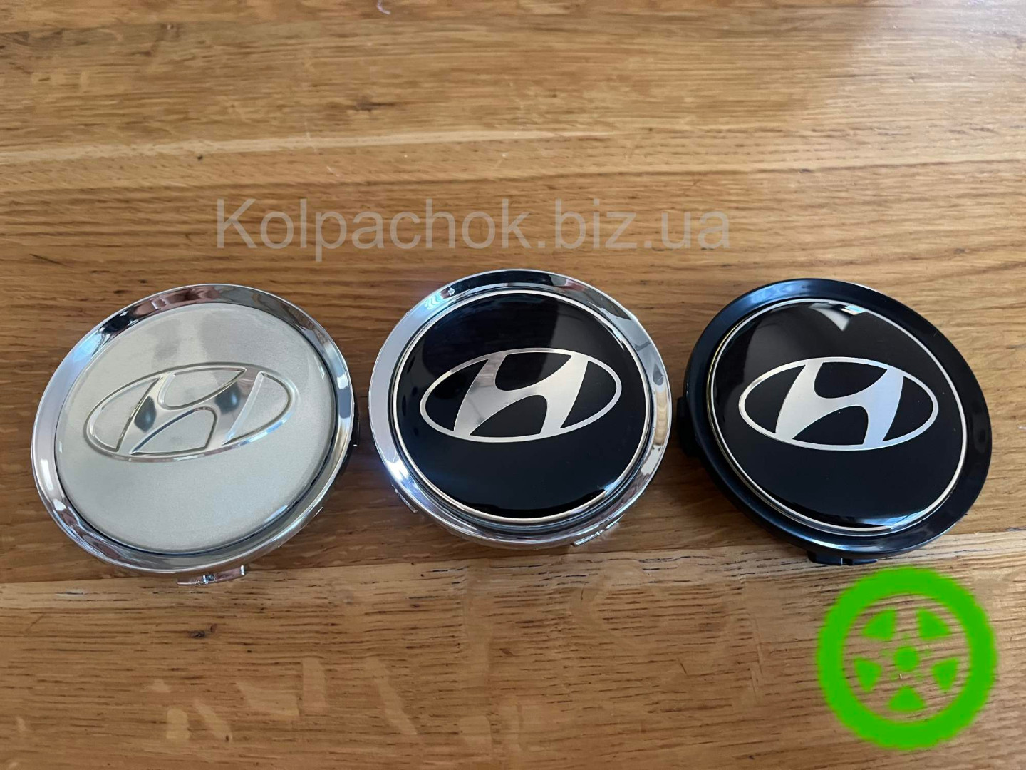 Колпачок на диски Hyundai (74-70мм)