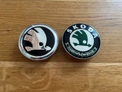 Skoda Wheel Center Cap (59mm / 54mm) — fits MiM, MAK, Platin
