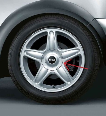 Ковпачки на диски Mini Cooper 6771001