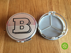 Колпачки на диски Mercedes Brabus (75/70)