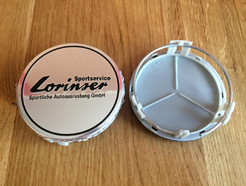 Колпачки на диски Mercedes Lorinser (75/70)