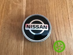 Nissan Center Cap for Aluett, Dezent, Rial Wheels – 68mm / 65mm
