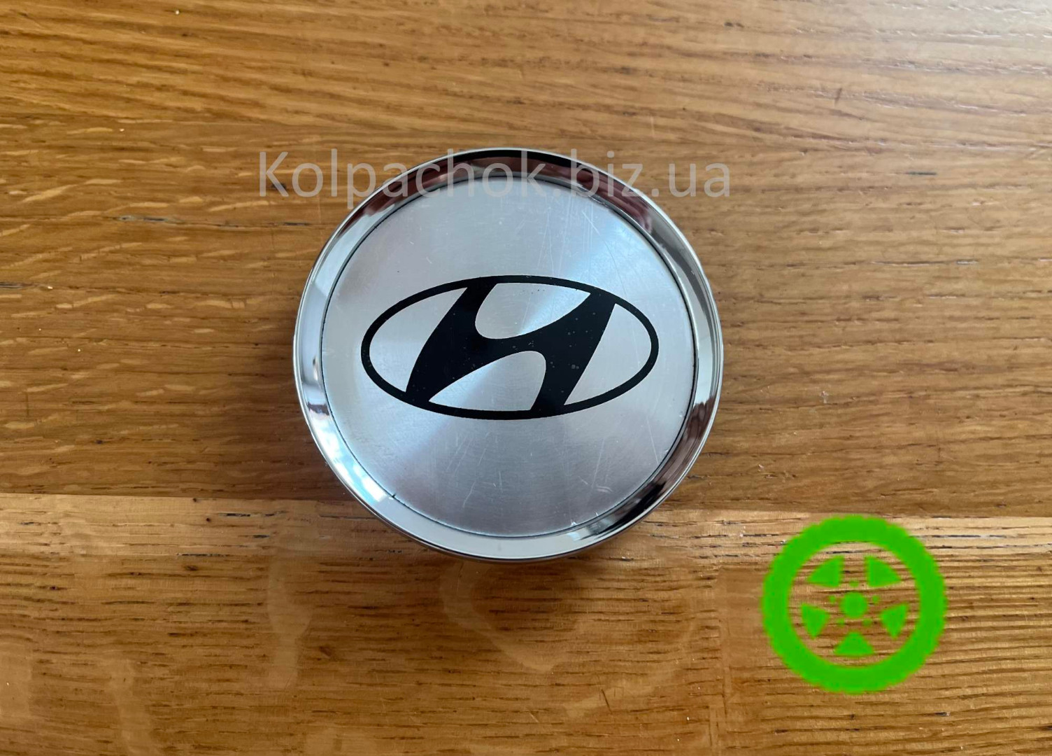 The center caps for alloy wheels Hyundai N32 (64-61mm)
