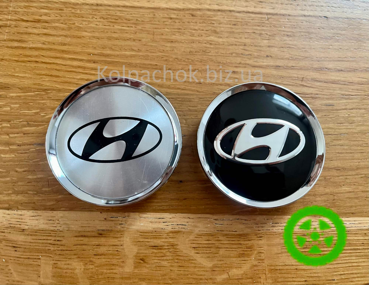 The center caps for alloy wheels Hyundai N32 (64-61mm)