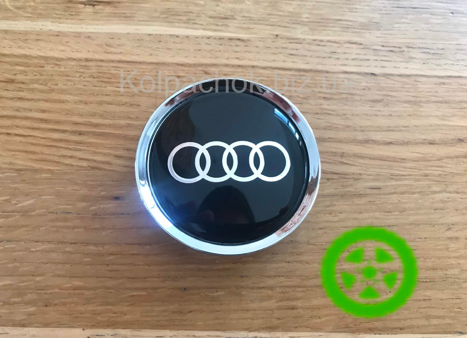 Ковпачок Audi для дисків Mercedes (74мм / 70мм)