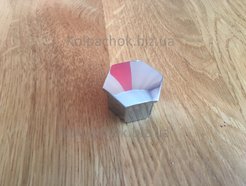 Ковпачок на болт Peugeot Citroen (17мм) — Хром 5408.12