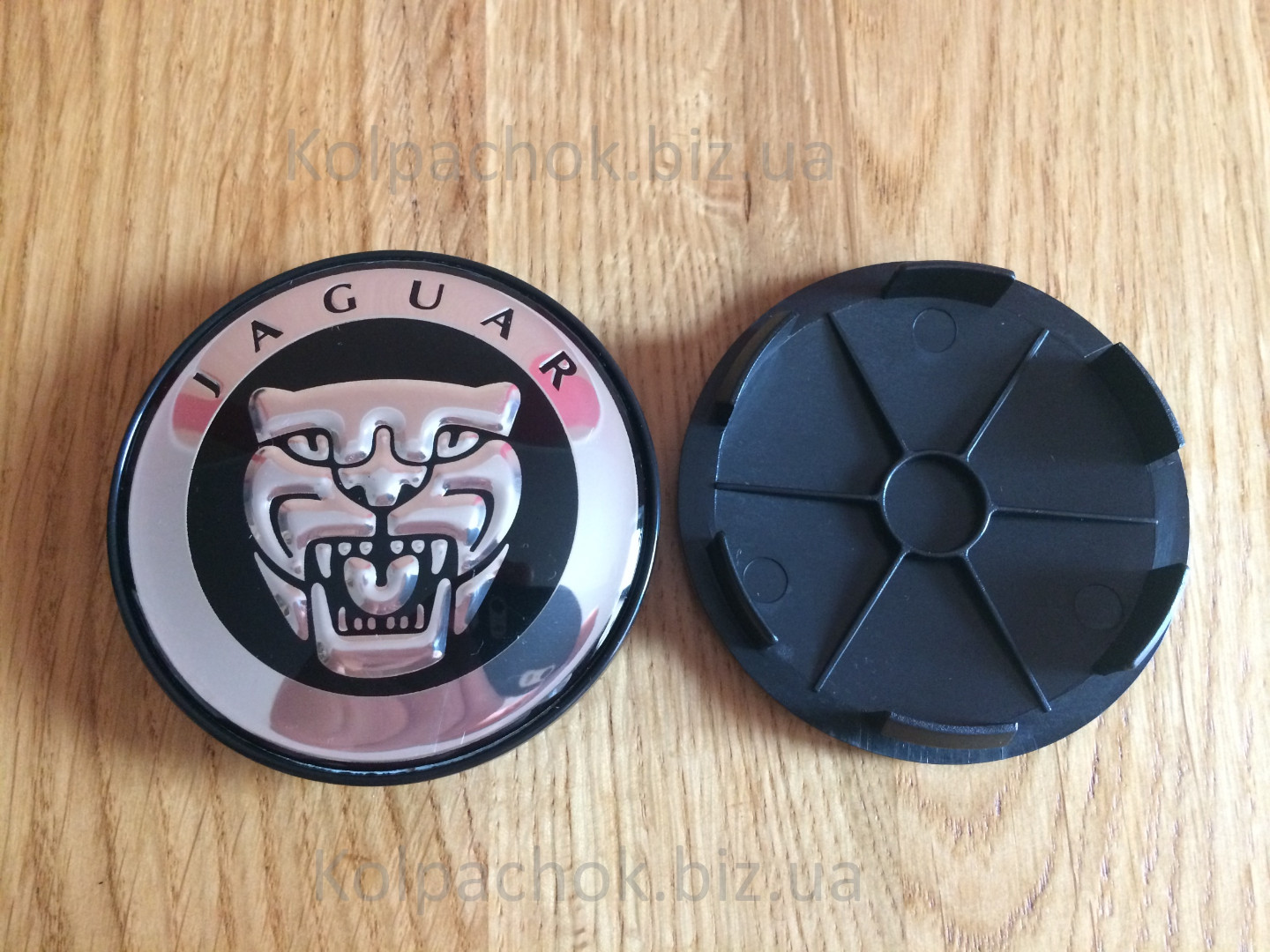 The center caps for alloy wheels Jaguar C287  (68-62мм)