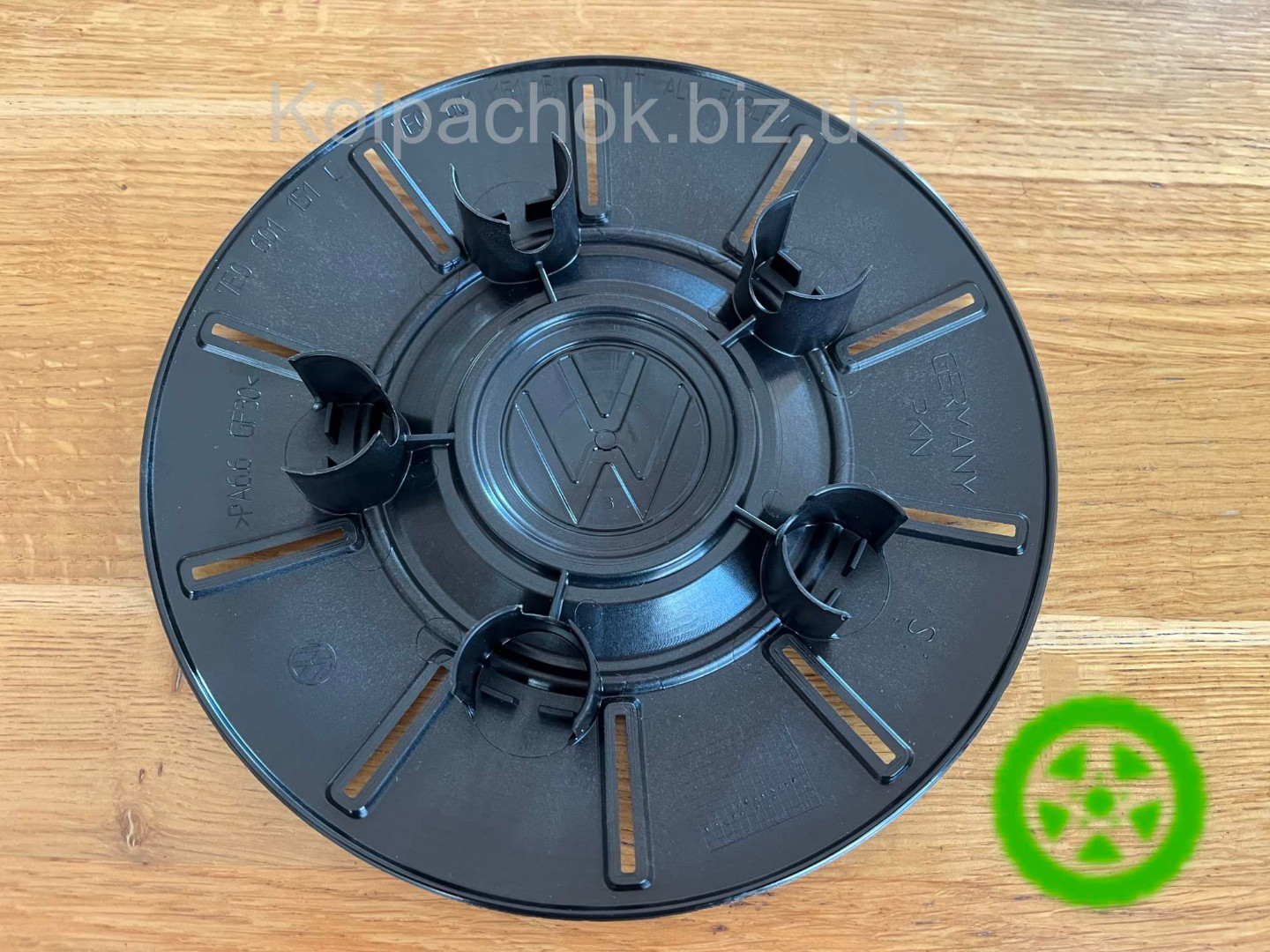 Ковпачок диска Volkswagen 7E0601151B (Оригінал) – 210мм – Amarok, Transporter T5, T6