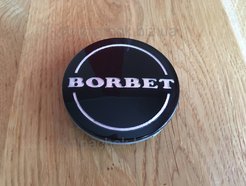 Genuine caps for alloy wheels Borbet 5348