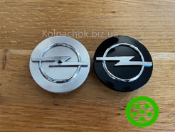 Колпачок диска Opel 09223038 / 09223039 – 60мм / 56мм – Astra, Corsa, Vectra, Zafira