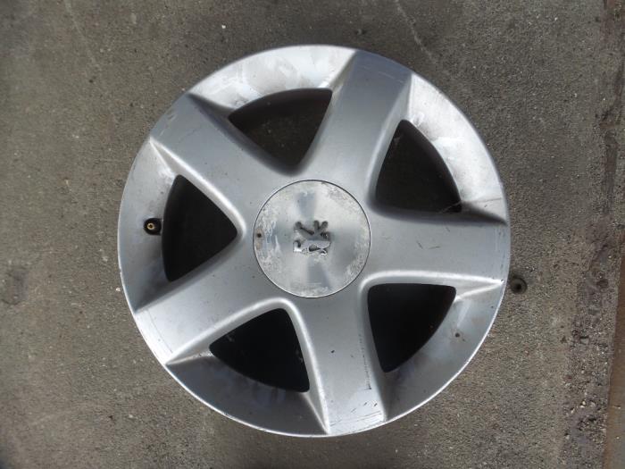 Original center caps for alloy wheels Peugeot 9650870980