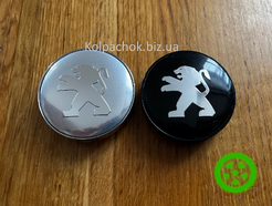 Колпачок на  диски Peugeot (60-56мм)