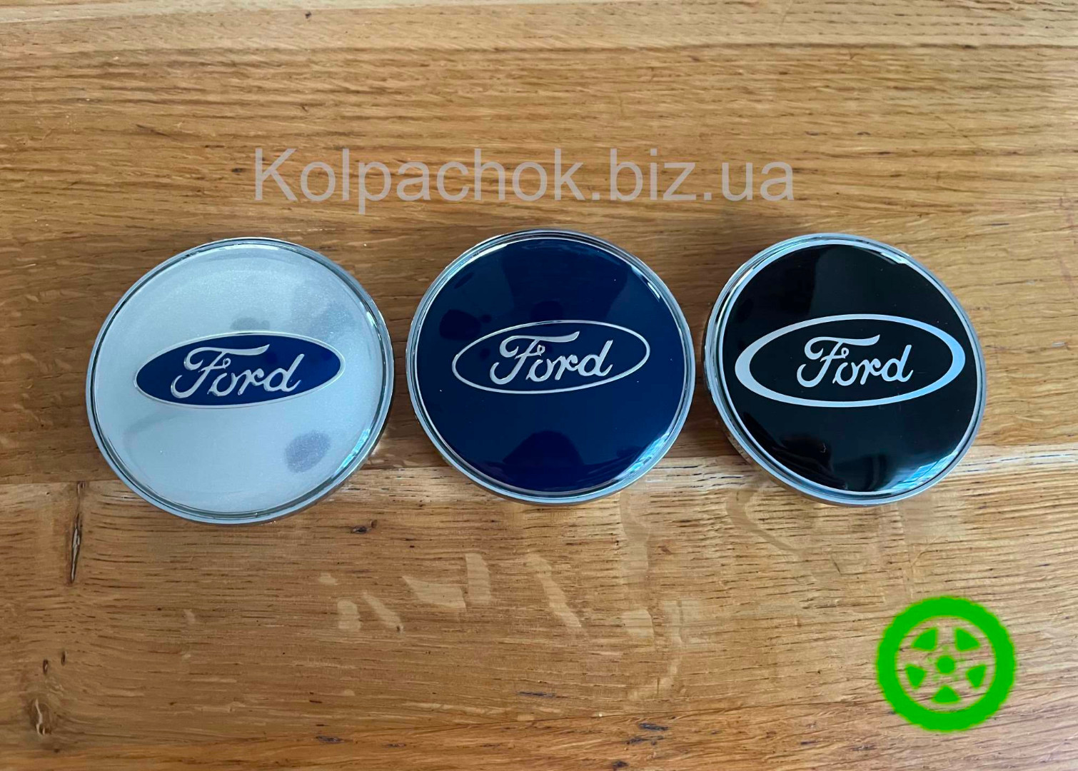 Ковпачок диска Ford для Aluett, Dezent, Rial – 68мм / 65мм