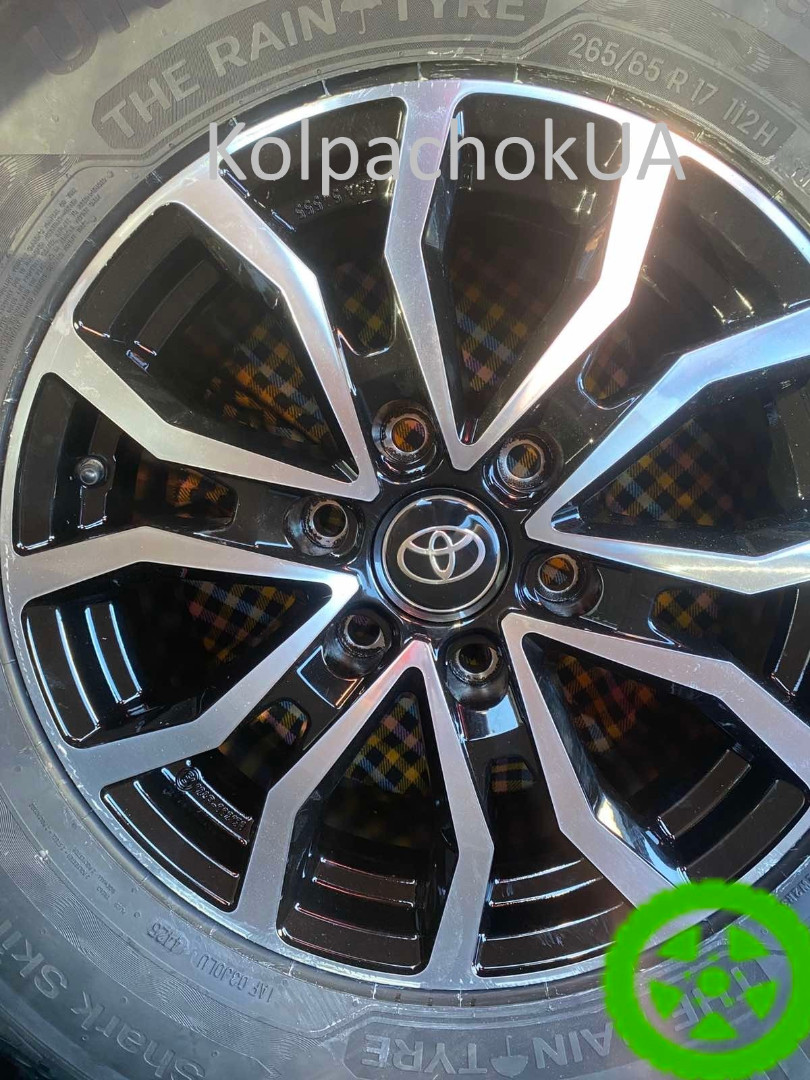 Ковпачок диска Toyota (74мм / 70мм) — для Rial, Dezent, PLW