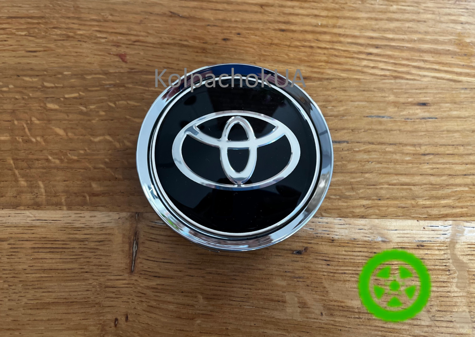Ковпачок диска Toyota (74мм / 70мм) — для Rial, Dezent, PLW