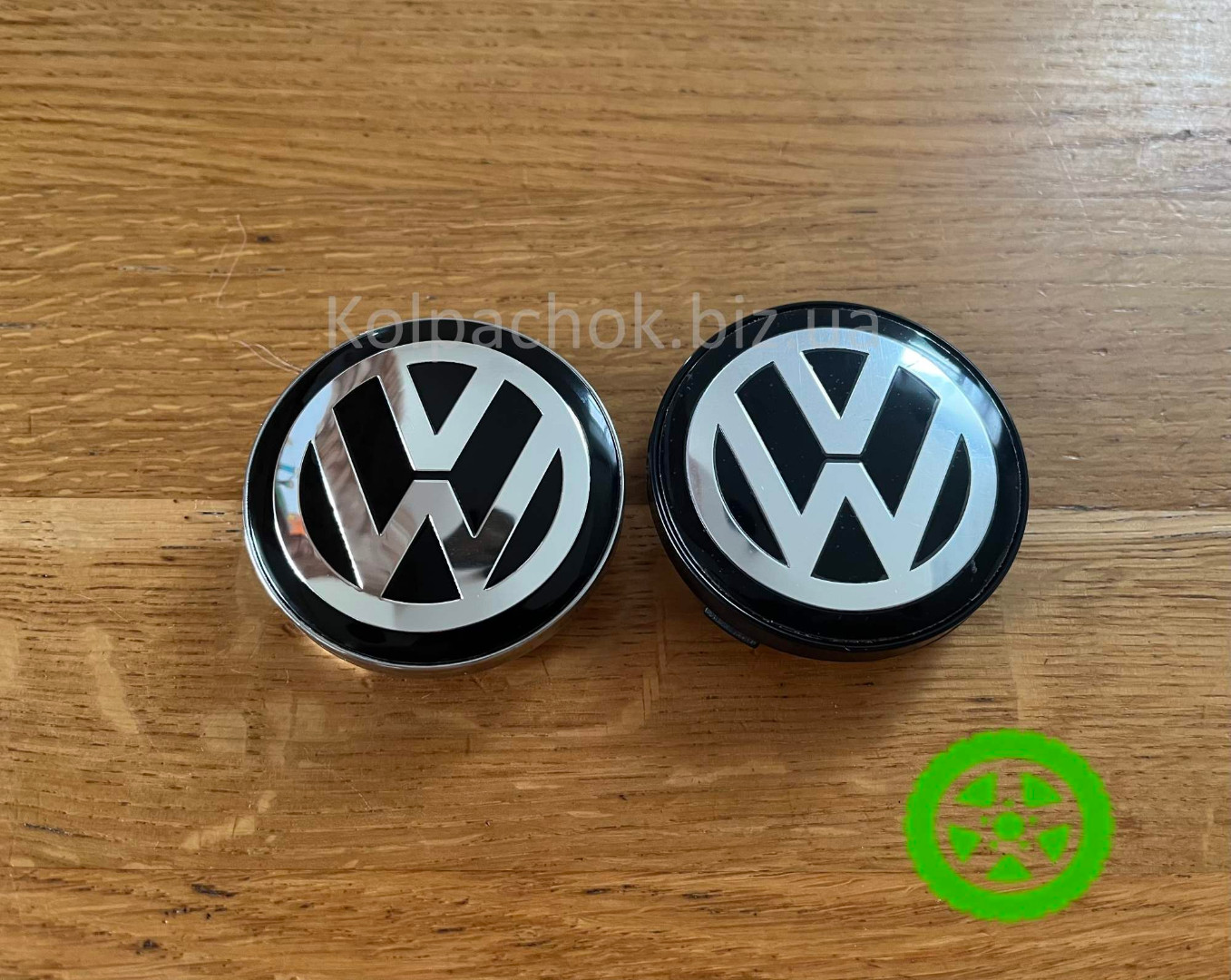 Ковпачок диска Volkswagen  (60мм / 56мм) — для Aluett, AEZ, Brock, Dezent, PLW