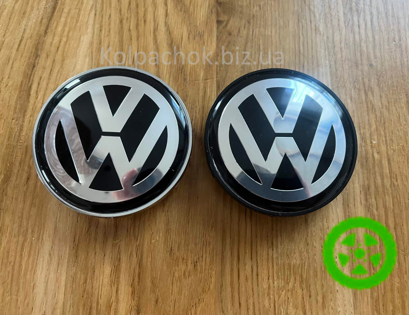Ковпачок диска Volkswagen для Aluett, BMW, Dezent, Rial – 68мм / 65мм