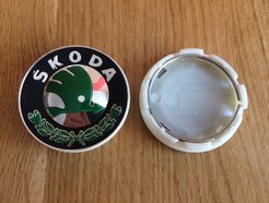 Wheel center caps Skoda 1Z0601151A