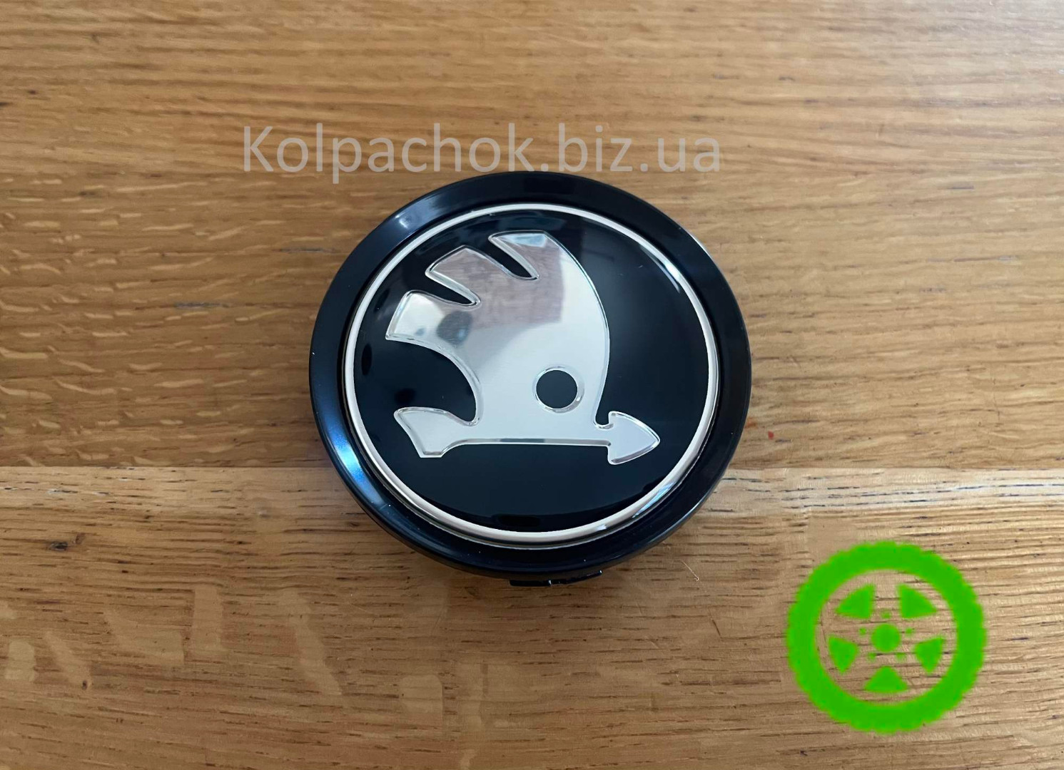 Ковпачок диска Skoda (74мм / 70мм) — для Rial, Dezent, Mercedes