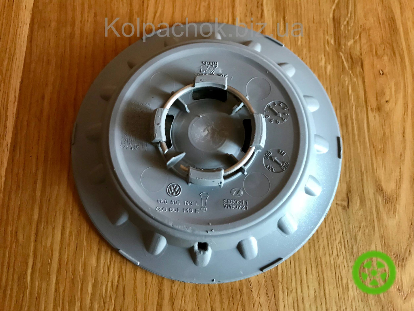 Ковпачок диска Volkswagen 6Q0601149E (Оригінал) – Polo SAO PAOLO R14 – 139мм