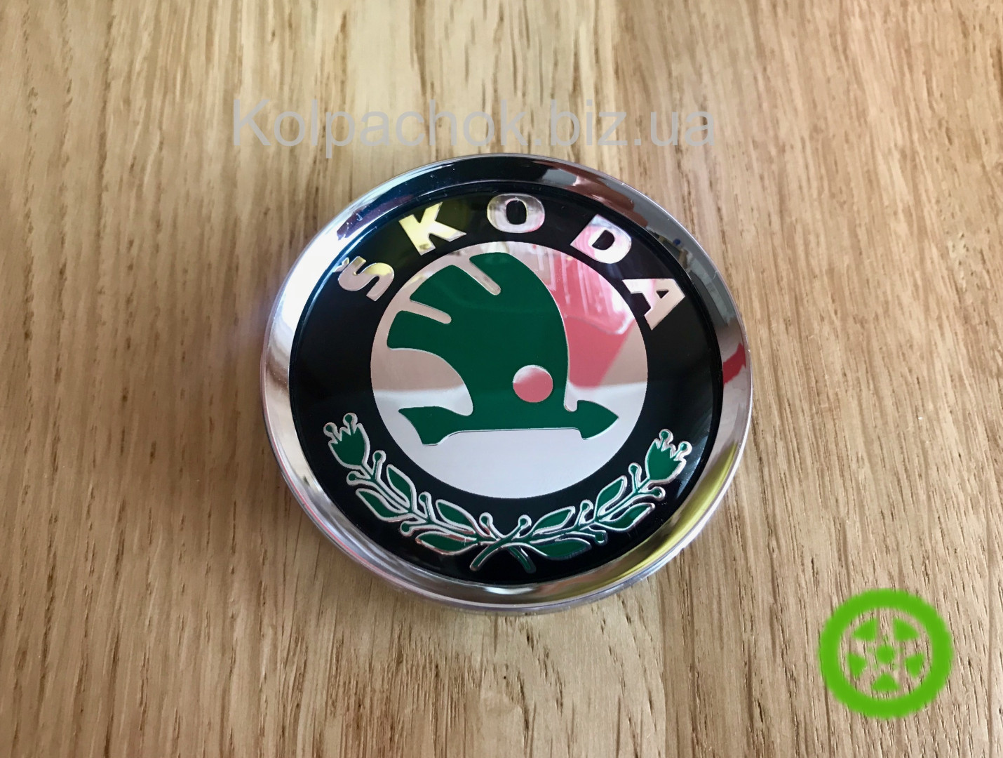 Ковпачок диска Skoda N32 (64мм / 61мм) — для Alutec, Anzio, Rial