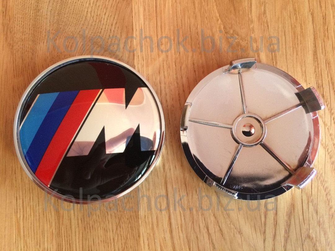 The center caps for alloy wheels BMW M (68-65mm)