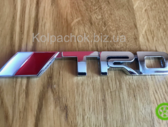 Эмблема TRD на решётку радиатора 155мм