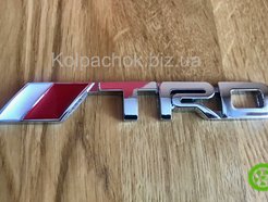 Эмблема TRD на решётку радиатора 155мм