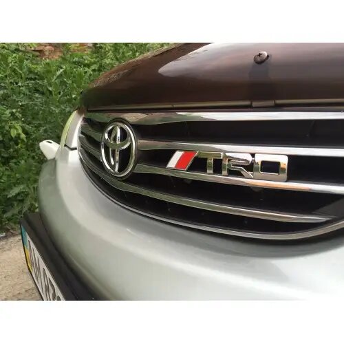 Emblem TRD on the radiator grille 155mm